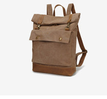 Cargar imagen en el visor de la galería, OSLO | Mochila de lona y cuero | 4 colores
