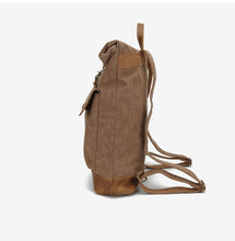 Cargar imagen en el visor de la galería, OSLO | Mochila de lona y cuero | 4 colores
