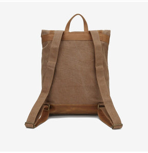 OSLO | Mochila de lona y cuero | 4 colores