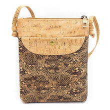 Cargar imagen en el visor de la galería, AGATHA | Bolso cruzado de corcho natural
