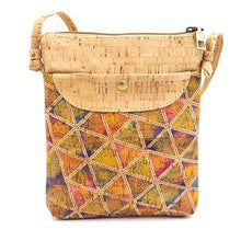 Cargar imagen en el visor de la galería, AGATHA | Bolso cruzado de corcho natural
