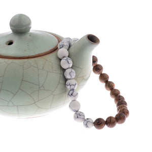 Yoga Surf - Brazalete de madera natural