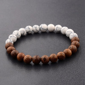 Yoga Surf - Brazalete de madera natural