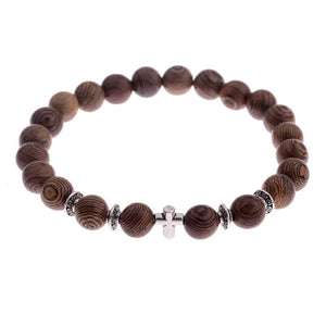 Yoga Surf - Brazalete de madera natural