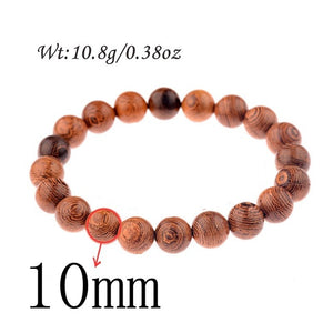 Yoga Surf - Brazalete de madera natural