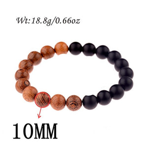 Yoga Surf - Brazalete de madera natural