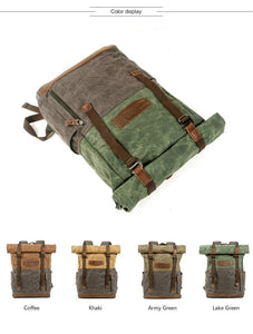 EDINBURGH - Mochila retro casual estudiantes - 4 colores