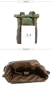 EDINBURGH - Mochila retro casual estudiantes - 4 colores