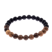Cargar imagen en el visor de la galería, Yoga Surf - Brazalete de madera natural
