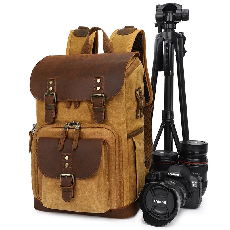 Sacoche Cuir Photosacs Vintage - Pour Appareil Photo Ou Caméra (occasion)