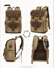 Cargar imagen en el visor de la galería, LYONS - Mochila vintage para cámara de fotos - 4 colores
