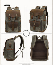 Cargar imagen en el visor de la galería, LYONS - Mochila vintage para cámara de fotos - 4 colores
