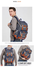 Cargar imagen en el visor de la galería, TOULOUSE - Mochila estilo casual para cámara de fotos - 3 colores
