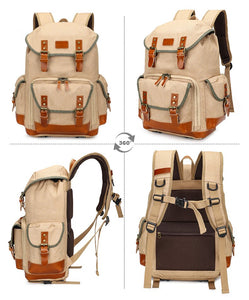 TOULOUSE - Mochila estilo casual para cámara de fotos - 3 colores