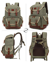 Cargar imagen en el visor de la galería, TOULOUSE - Mochila estilo casual para cámara de fotos - 3 colores
