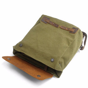 RAGNAR | Sac à dos en toile et cuir | 4 coloris
