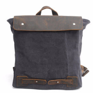 RAGNAR | Sac à dos en toile et cuir | 4 coloris