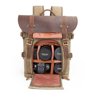 Mochila para cámara de fotos | Vintage Retro