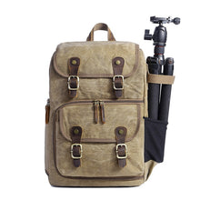 Cargar imagen en el visor de la galería, Mochila cámara fotográfica Nikon Canon/DSLR | Resistente al agua
