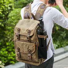 Cargar imagen en el visor de la galería, Mochila cámara fotográfica Nikon Canon/DSLR | Resistente al agua
